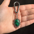 Malachite Keychain