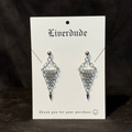 Pennant Spike Earrings