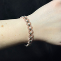Pink Flower Bracelet