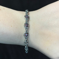 Purple Iris Bracelet