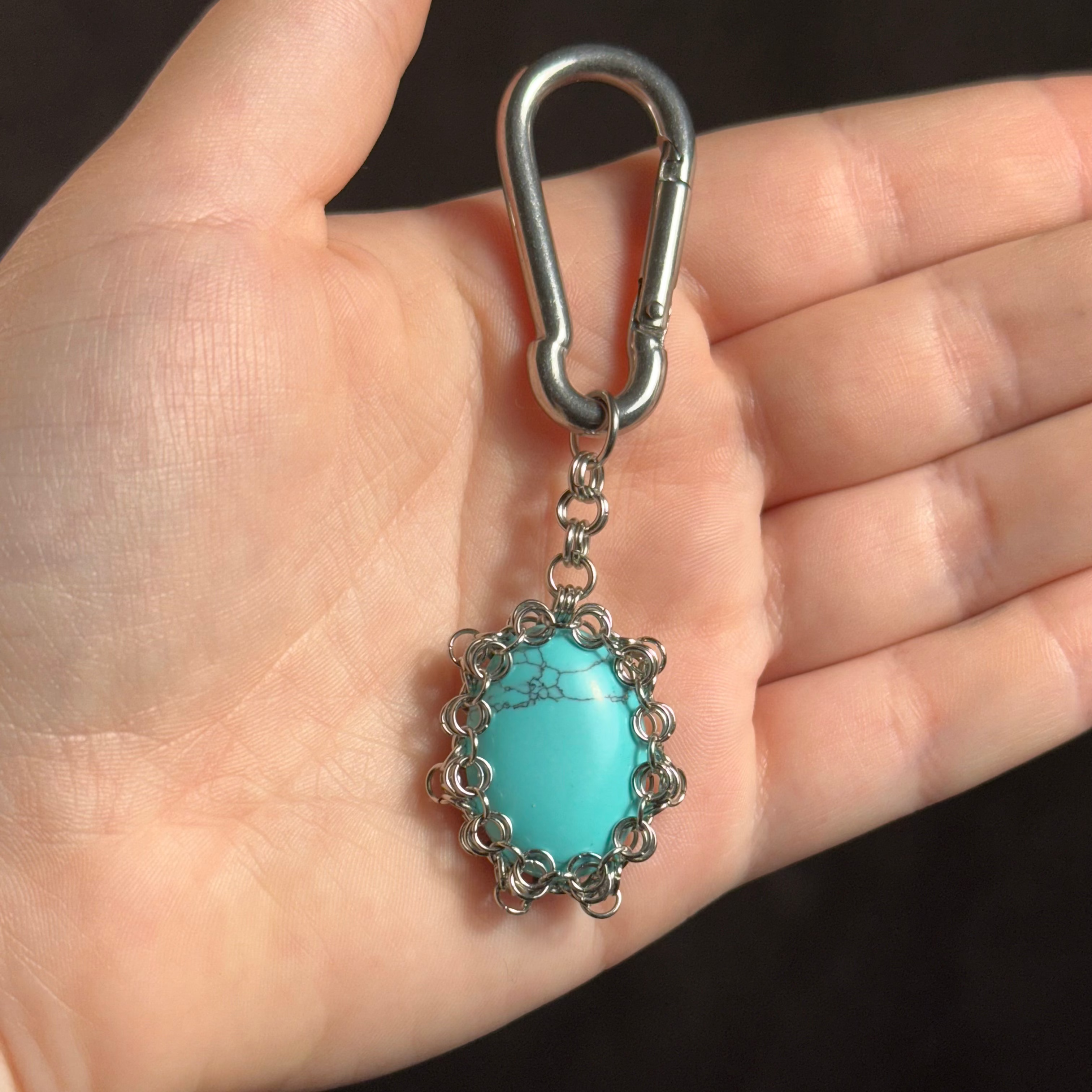 Turquoise Keychain