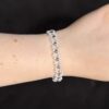 White Flower Bracelet