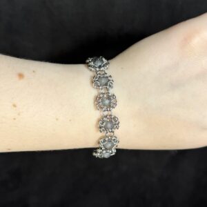 Gray Flora Bracelet