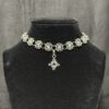 Gray Flora Choker