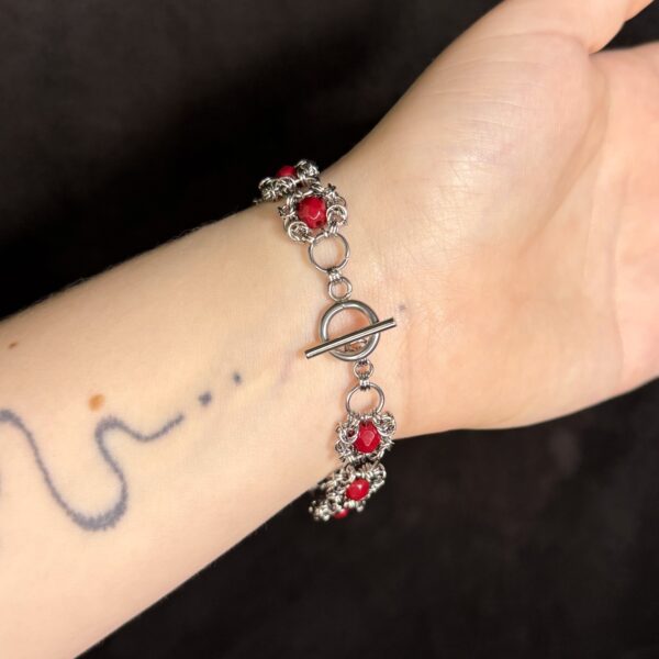 IMG_5627 (1) Red Flora Bracelet